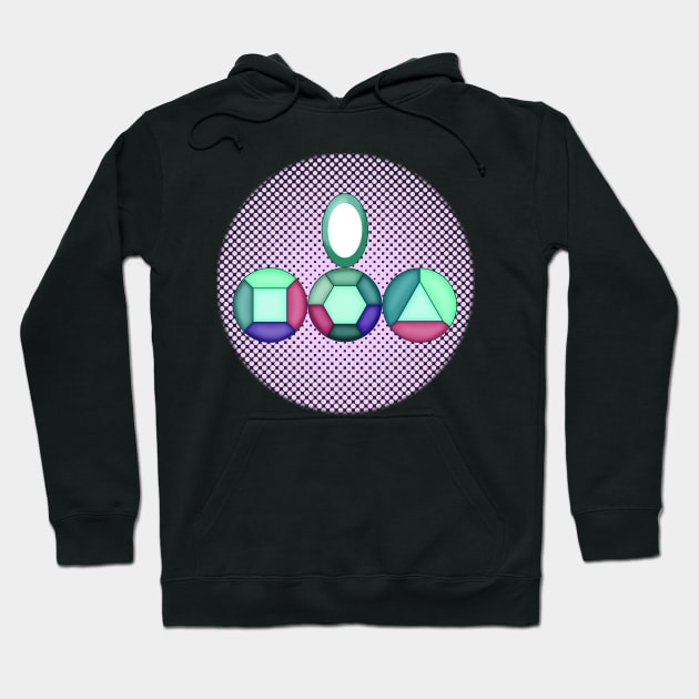 Alexandrite Gems Hoodie by Blackmoonrose13